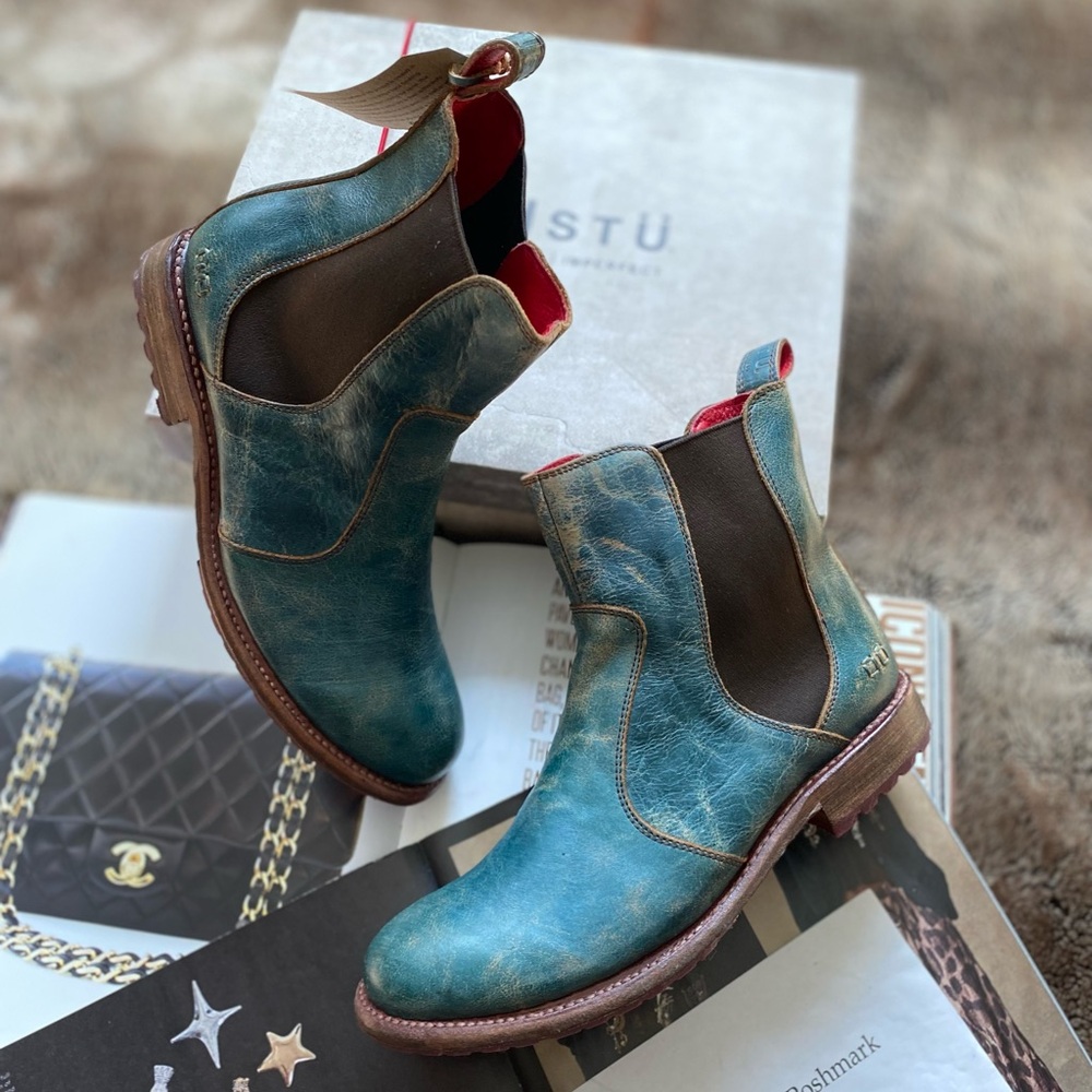 Bed Stu Nandi Leather Ankle Boots - Picture 15 of 15